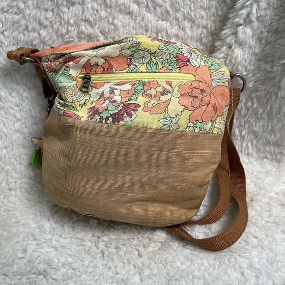 Sakroots Artist Circle Soft Bucket bag- Sunlight Lilac Flower floral print . - Picture 16 of 16